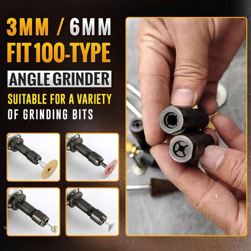 Angle Grinder Adapter Solid Metal Dual Clamping