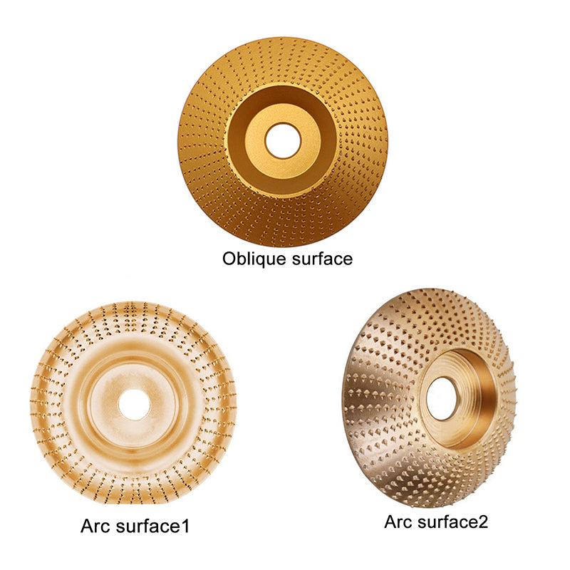 Angle Grinder Discs Set of 4 Hardened Carbon Steel