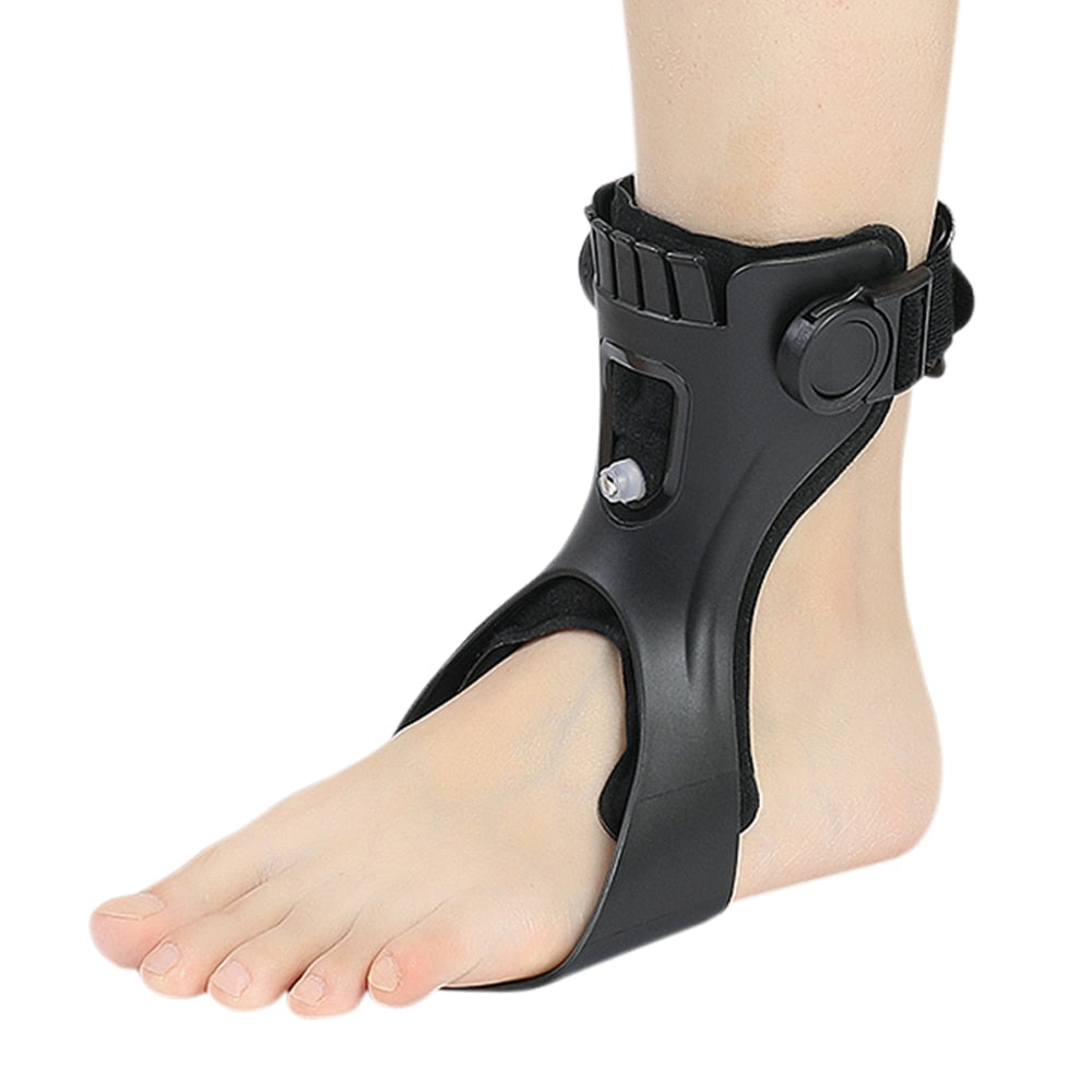 Ankle Brace Inflatable Air Cushion Low-Profile & Adjustable Straps