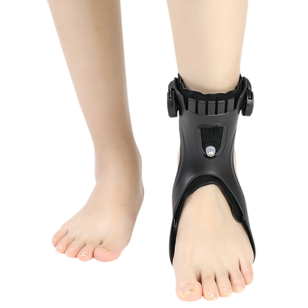 Ankle Brace Inflatable Air Cushion Low-Profile & Adjustable Straps