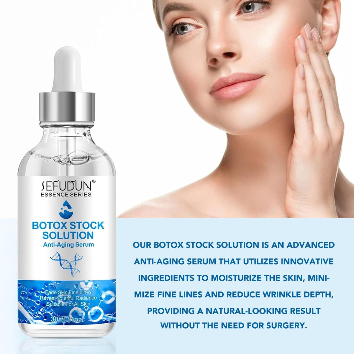 Anti-Aging Serum Instant Wrinkle Reduction & Deep Hydration