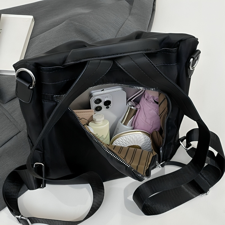 Anti-Theft Backpack Hidden Zippers & RFID-Blocking Water-Resistant