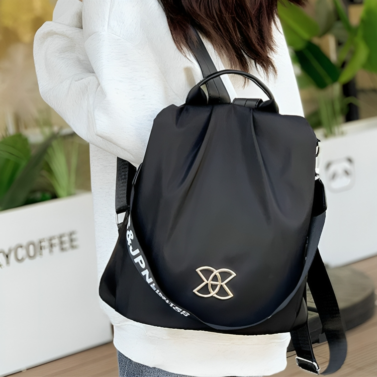 Anti-Theft Backpack Hidden Zippers & RFID-Blocking Water-Resistant
