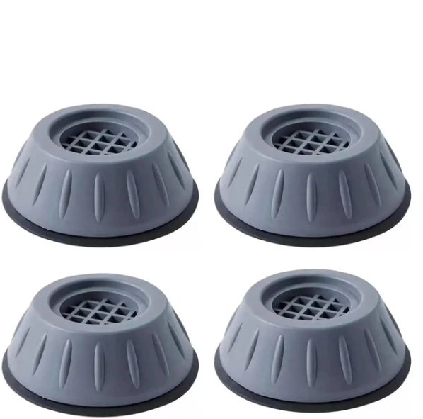 Anti-Vibration Pads Noise-Reducing Rubber Non-Slip Set of 4