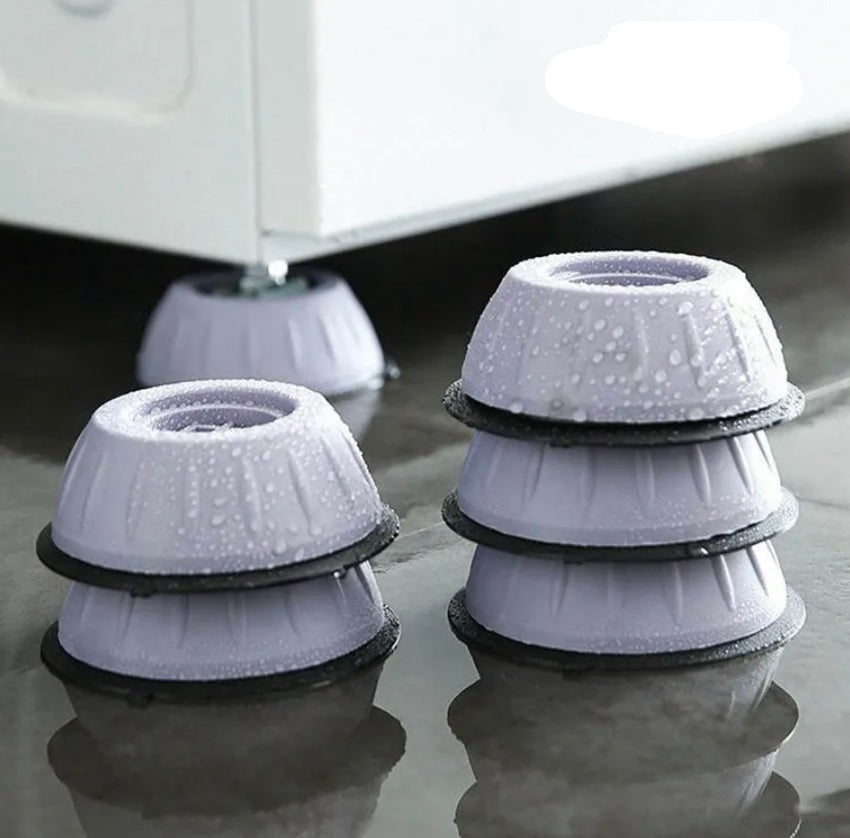 Anti-Vibration Pads Noise-Reducing Rubber Non-Slip Set of 4