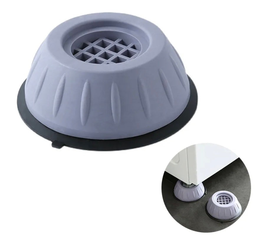 Anti-Vibration Pads Noise-Reducing Rubber Non-Slip Set of 4