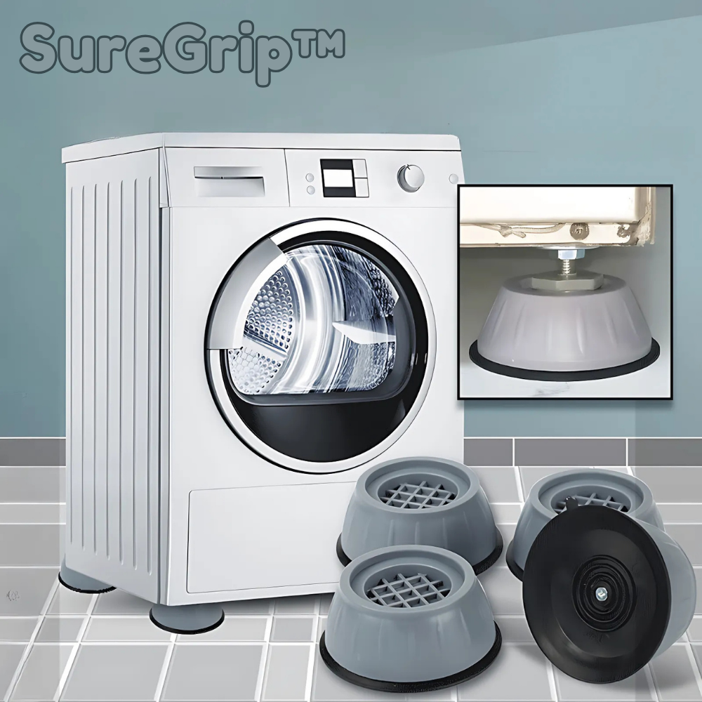 Appliance Anti-Vibration Pads Rubber Stabilizing & Noise-Reducing