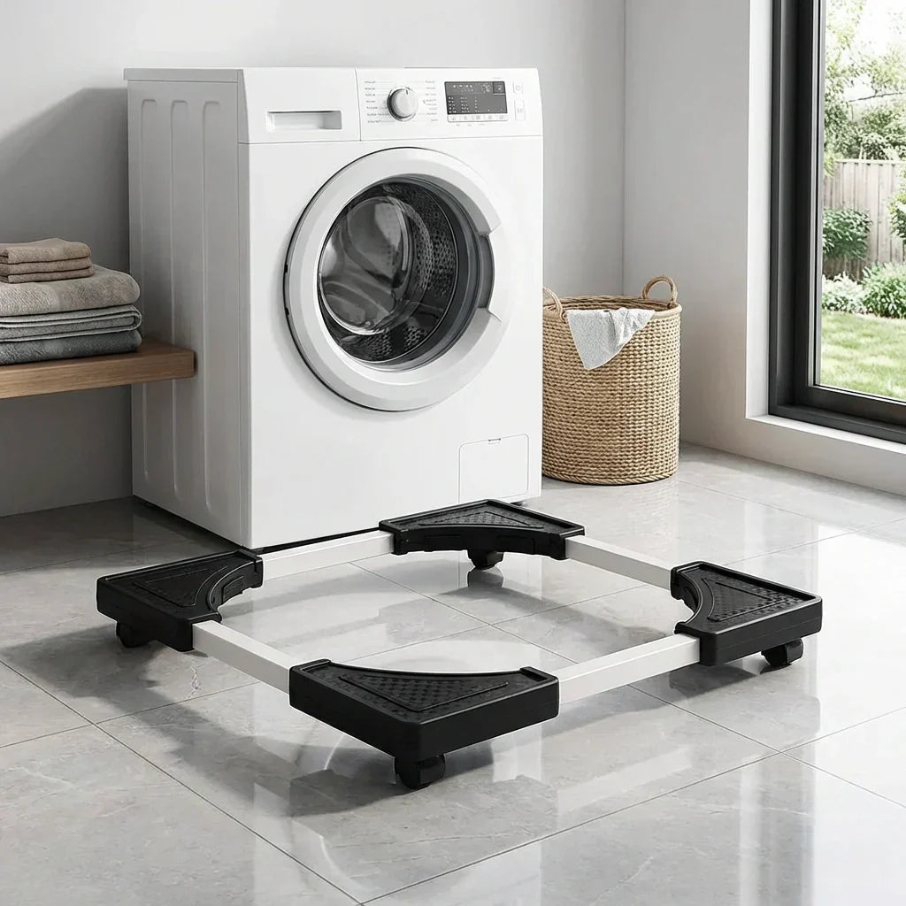 Appliance Dolly Adjustable Locking Casters & Anti-Vibration Pads