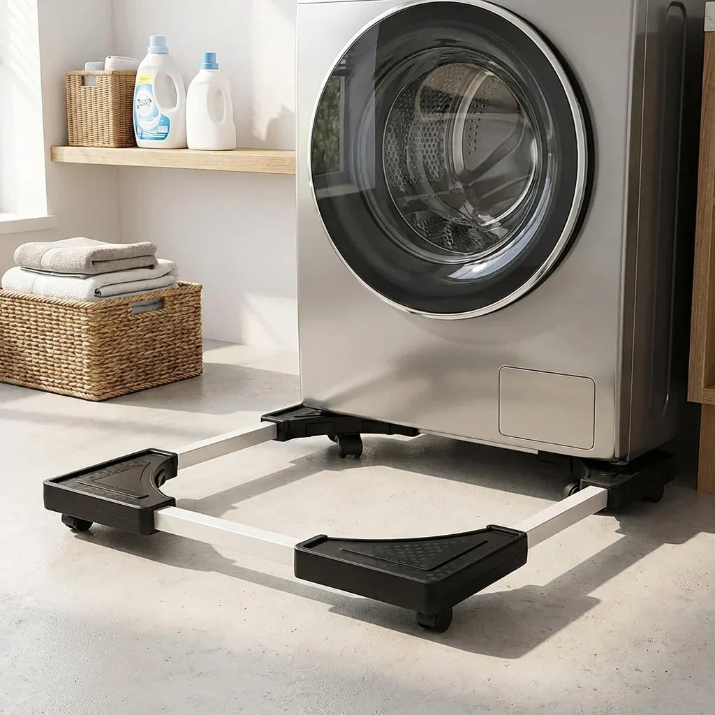 Appliance Dolly Adjustable Locking Casters & Anti-Vibration Pads