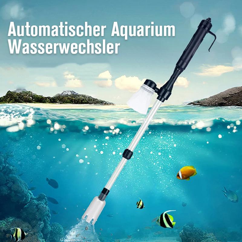 Aquarium Gravel Vacuum Battery-Powered Filter Bag