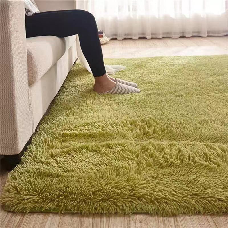 Area Rug Plush High Pile Non-Slip Backing