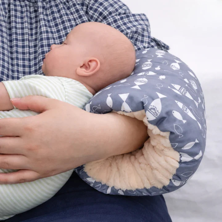Arm Nursing Pillow Hands-Free Plush Lining & Secure Fit
