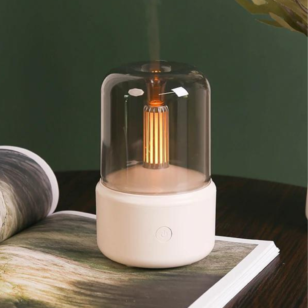 Aroma Diffuser Lamp USB-Powered Night Light & Auto Shutoff