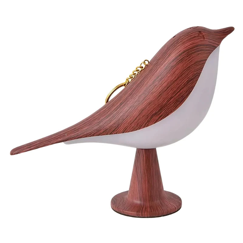 Aroma Diffuser Lamp Wood Look Dimmable USB-C Rechargeable
