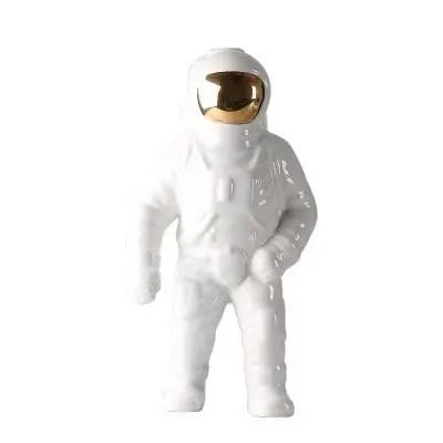 Astronaut Figurine Integrated Flower Compartment Fresh & Dried Flowers