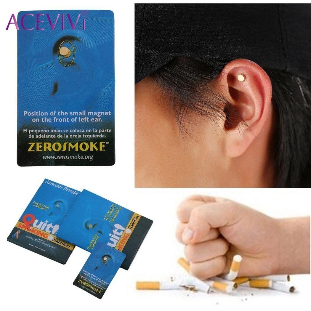 Auricular Magnetic Patches Nicotine-Free 24-Carat Gold-Plated Reusable