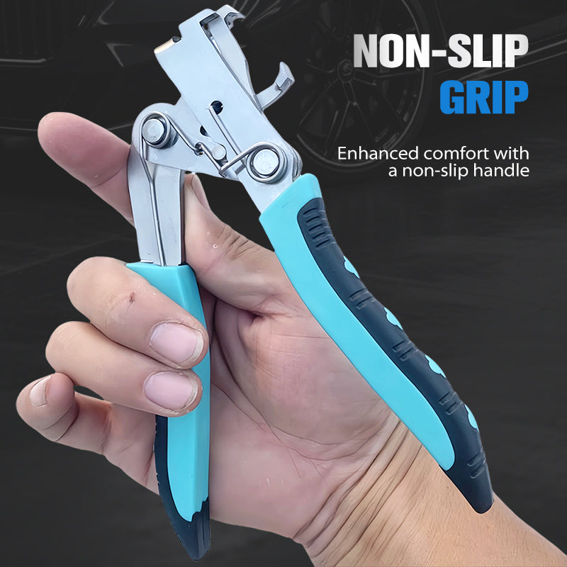 Auto Clip Pliers Stainless Steel Ergonomic Non-Slip Grip