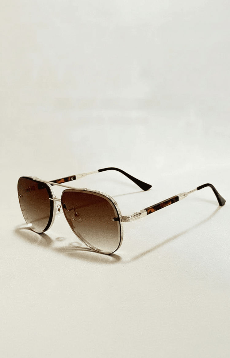 Aviator Sunglasses UV400 & Anti-Reflective Lightweight Frame