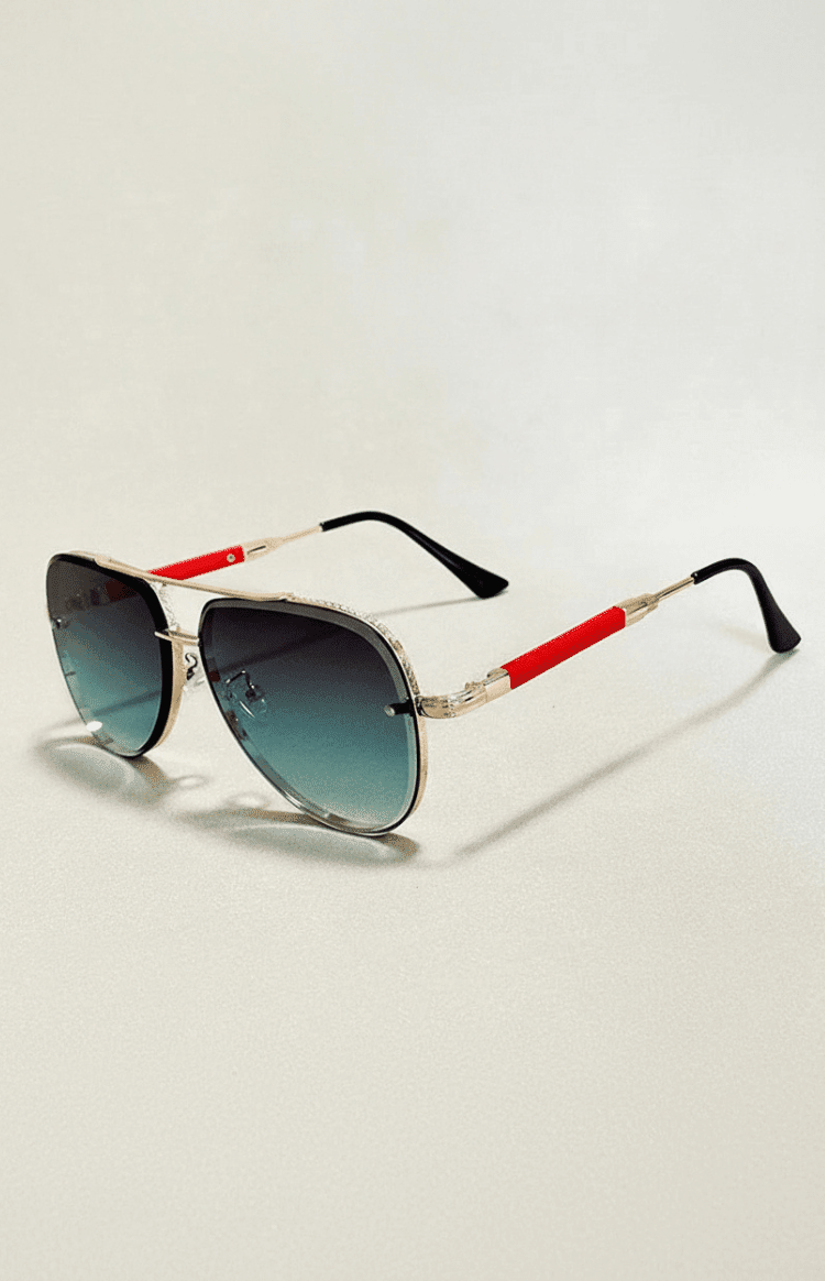 Aviator Sunglasses UV400 & Anti-Reflective Lightweight Frame