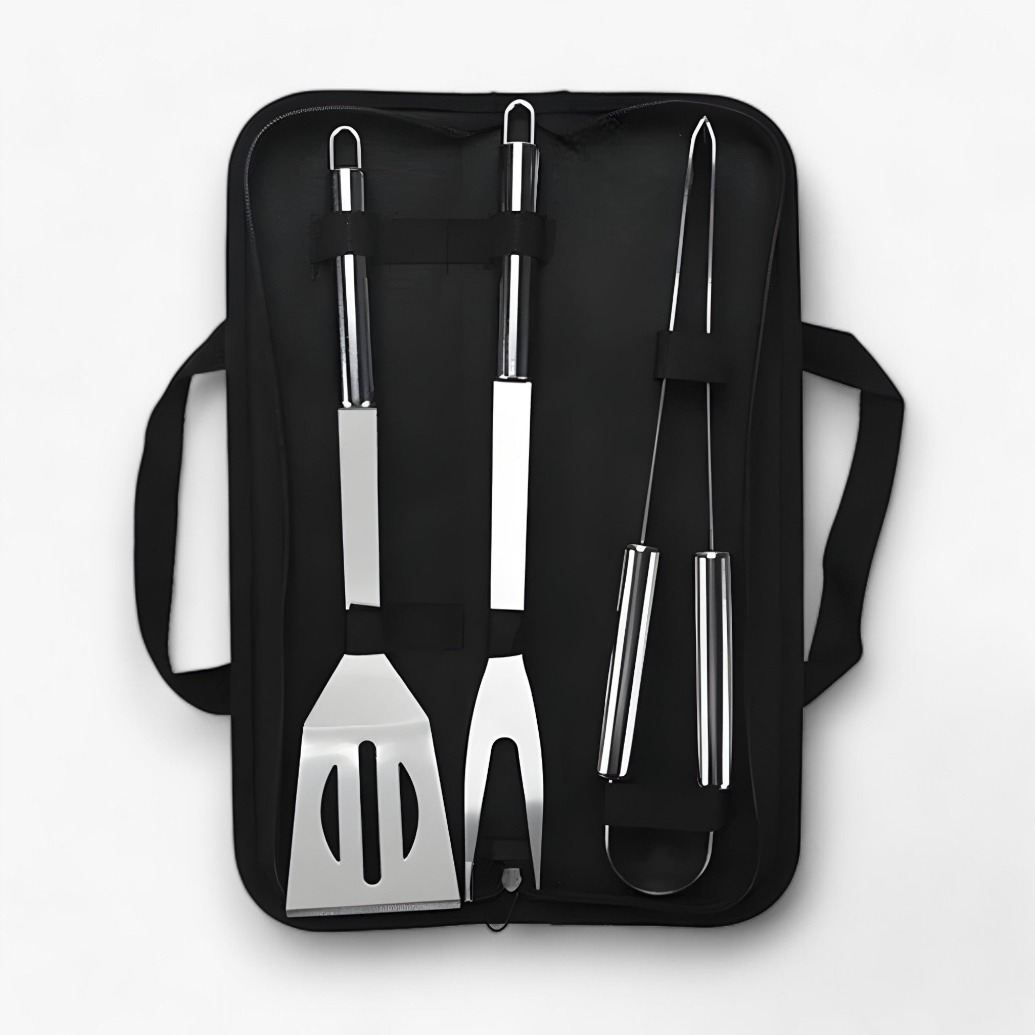 BBQ Tool Set Stainless Steel & Anti-Slip Handles