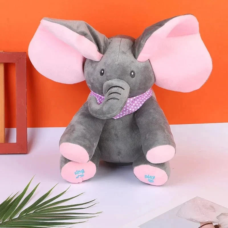 Baby Activity Toy Plush Musical Elephant