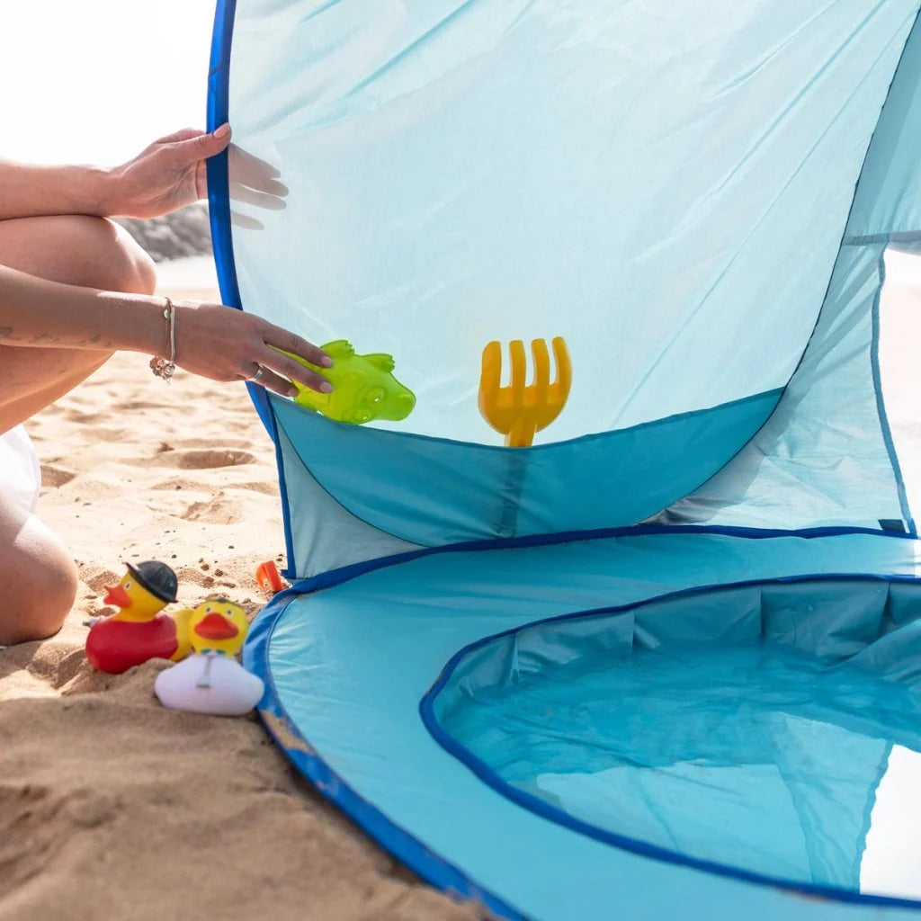 Baby Beach Tent Pop-Up UPF 50 Built-In Pool
