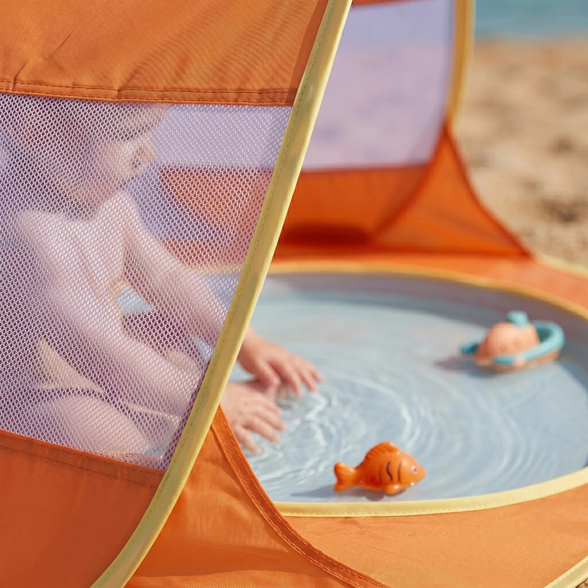 Baby Beach Tent Pop-Up UPF 50 Built-In Pool