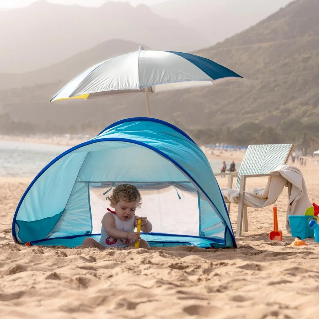 Baby Beach Tent Pop-Up UPF 50 Built-In Pool