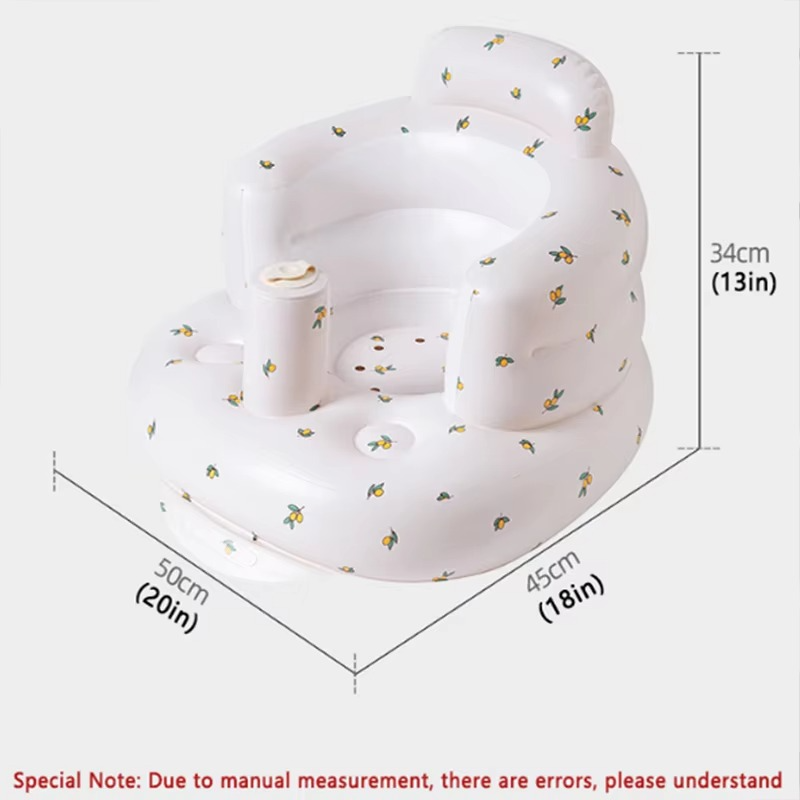 Baby Floor Seat Ergonomic Padded Machine-Washable Cover