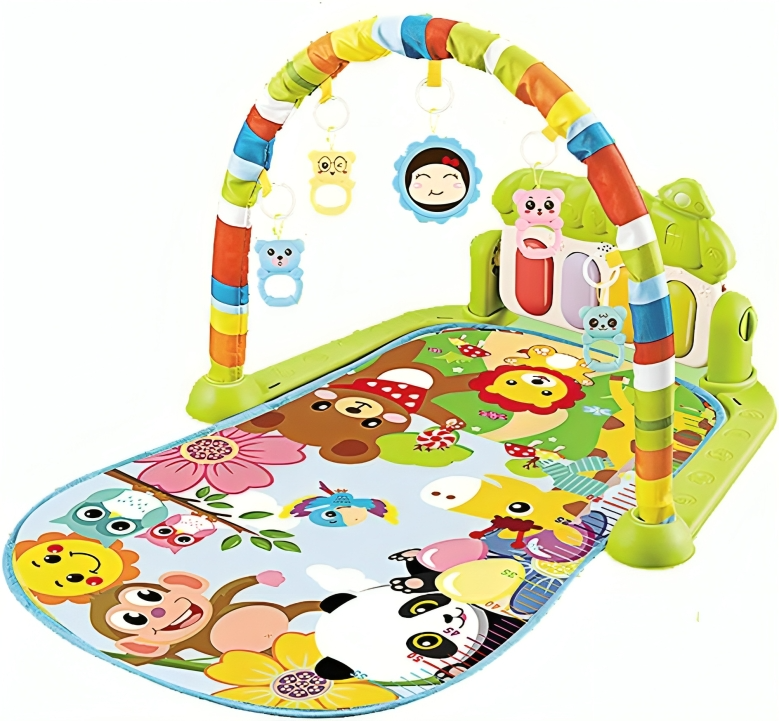 Baby Play Mat Lights & Music Foldable BPA-Free
