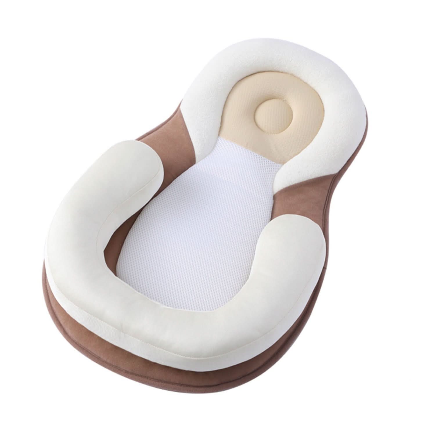 Baby Positioning Pillow Ergonomic Hypoallergenic Fill Machine Washable Cover