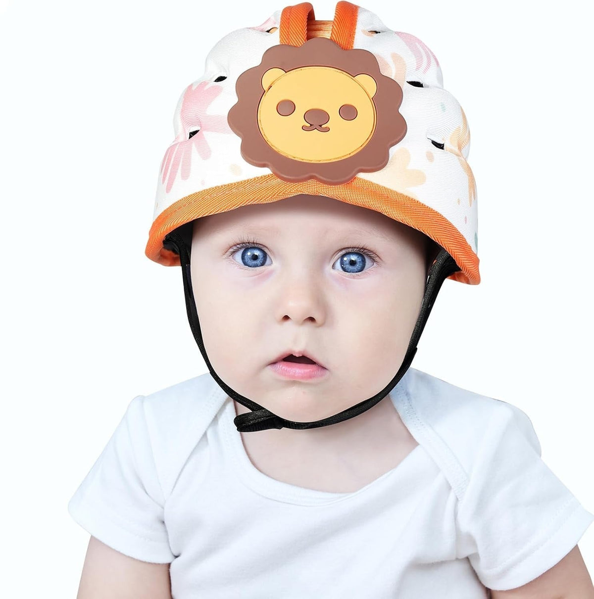 Baby Safety Helmet 360-Degree Breathable Adjustable Strap