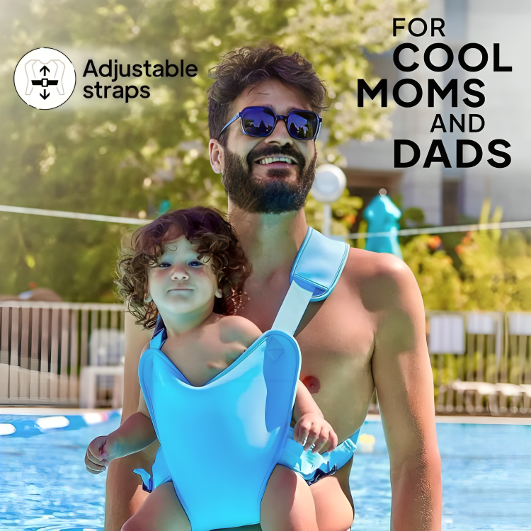 Baby Swim Float Safety Ring Padded Seat & Adjustable Straps