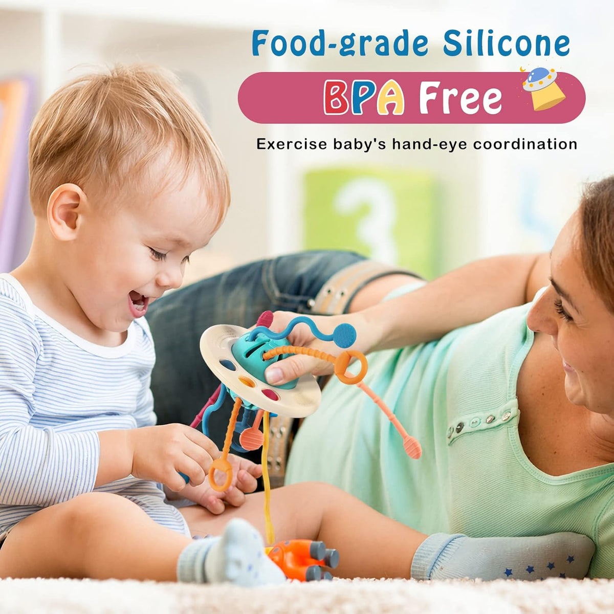 Baby Teether Soothing Multi-Textured Sensory