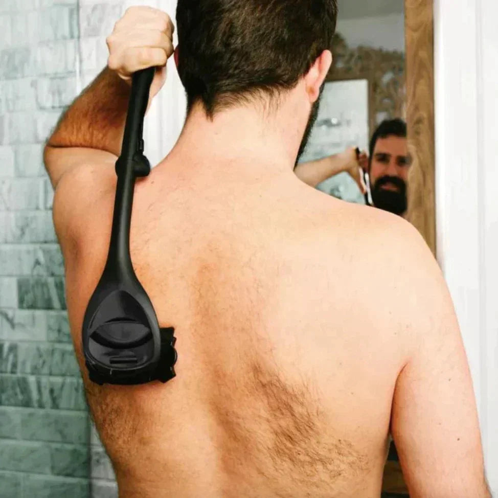 Back Shaver 45 cm Long Handle Double Stainless Blades