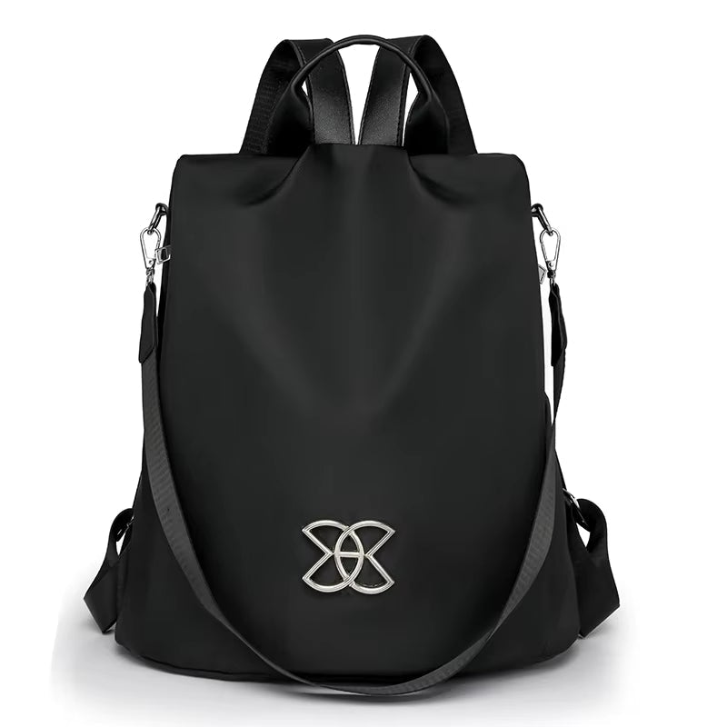 Backpack Anti-Theft Hidden Back Zipper Water-Repellent Oxford Fabric