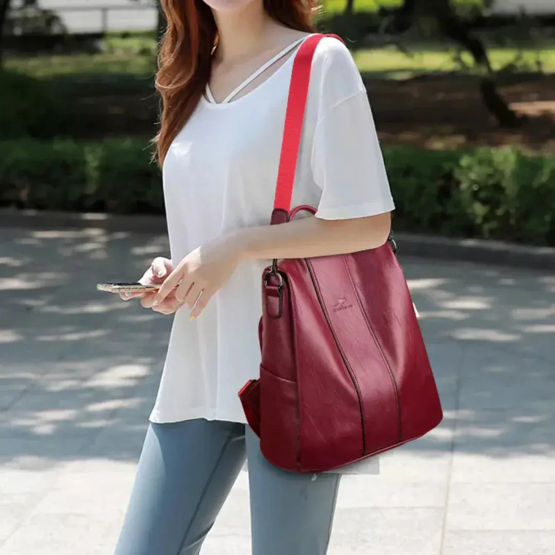 Backpack Anti-Theft Hidden Zipper Convertible Shoulder Bag