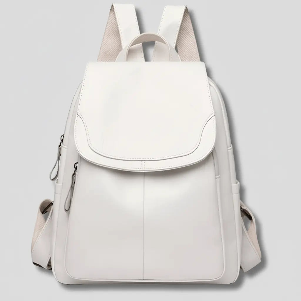 Backpack Anti-Theft Hidden Zipper Embossed PU Leather