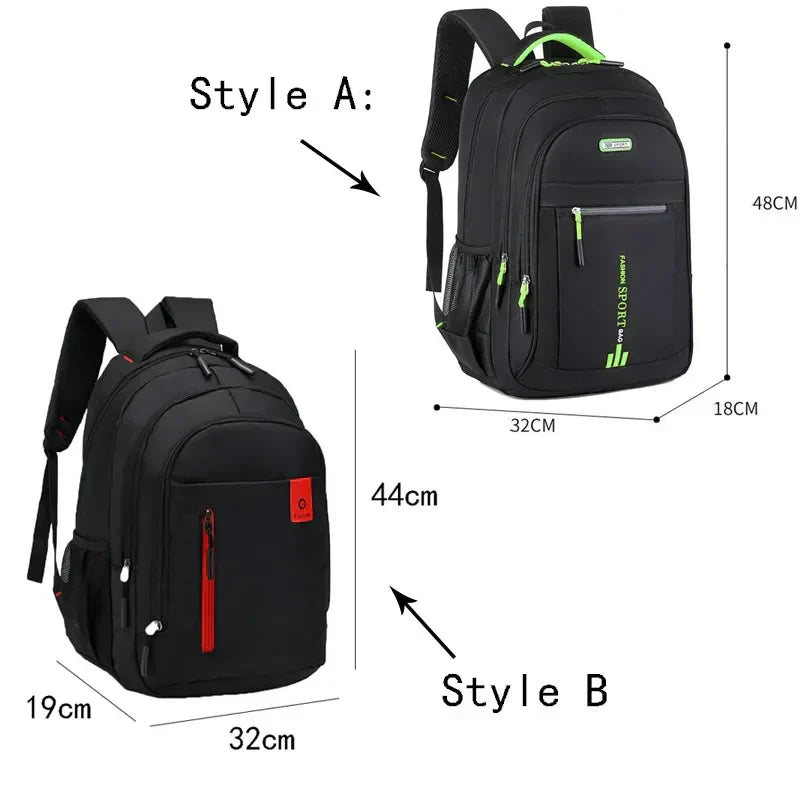 Backpack Padded 15.6 Inch Laptop Water-Repellent Oxford USB Port