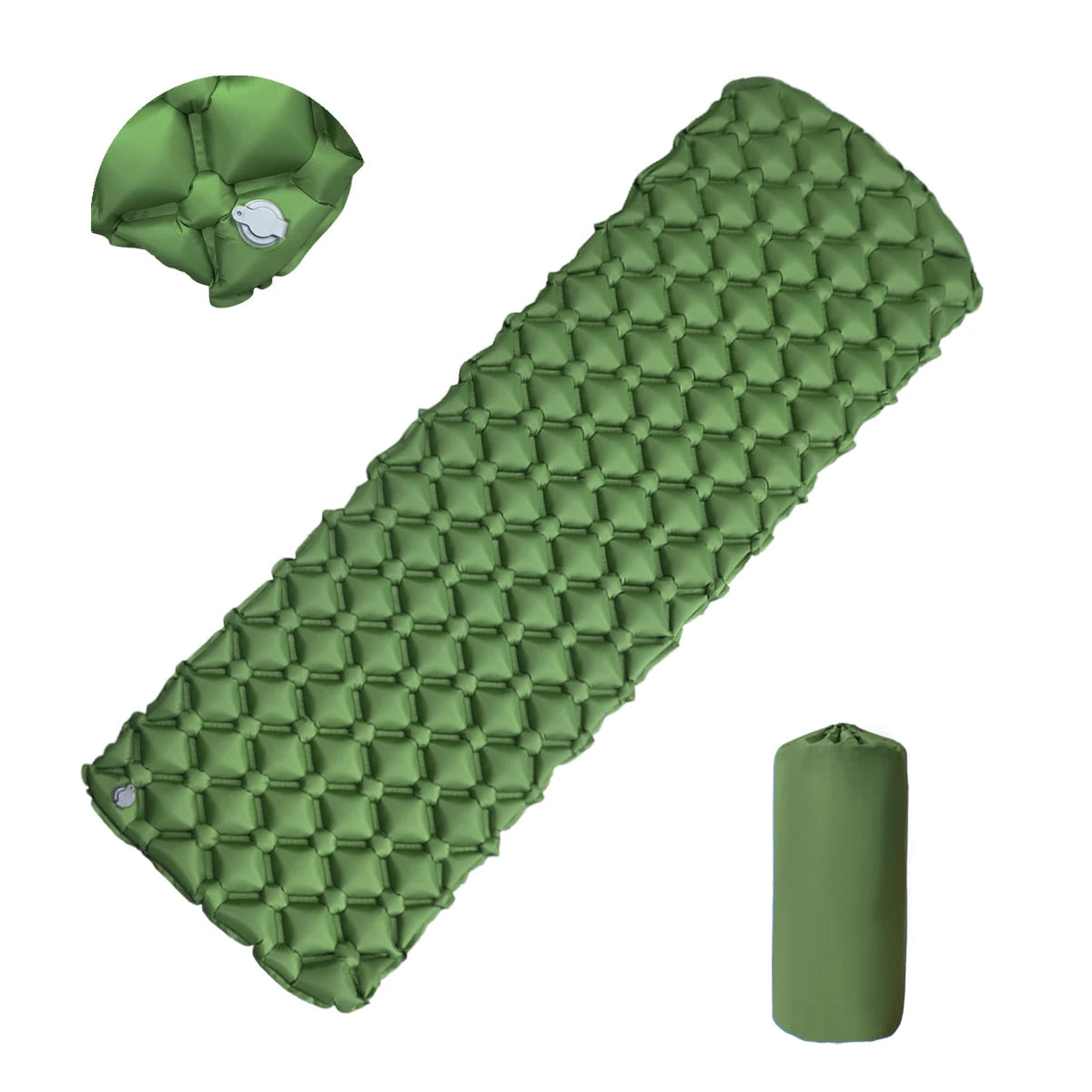 Backpacking Air Mattress Ultralight Honeycomb Insulated