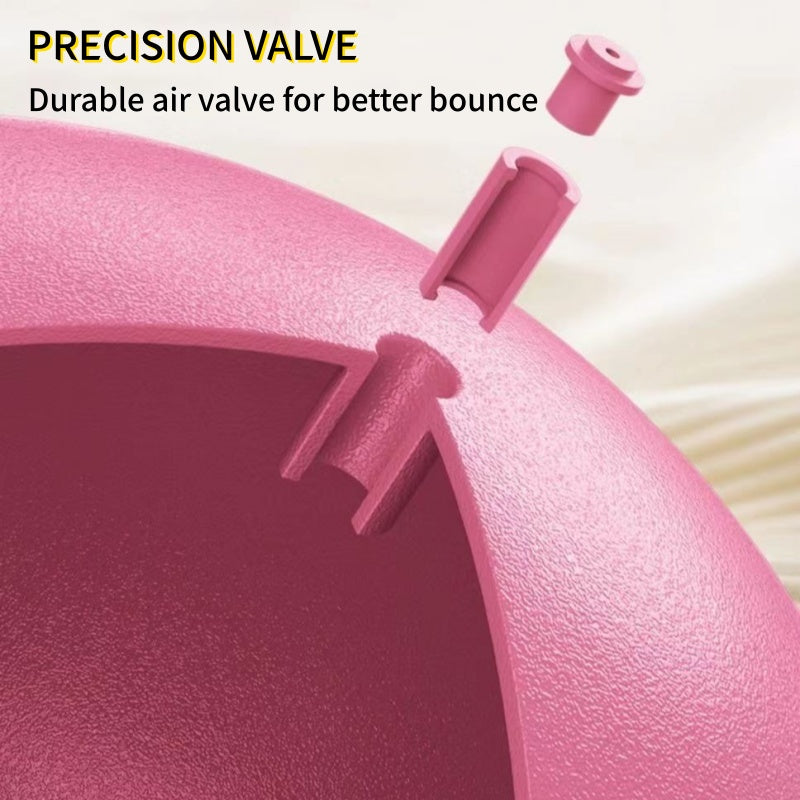 Balance Jump Ball Removable Foam Handles & Textured Non-Slip Platform