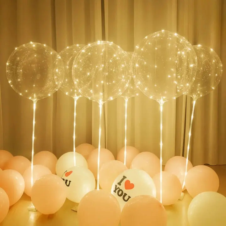 Balloon Lights Warm White LED Battery Operated & Reusable