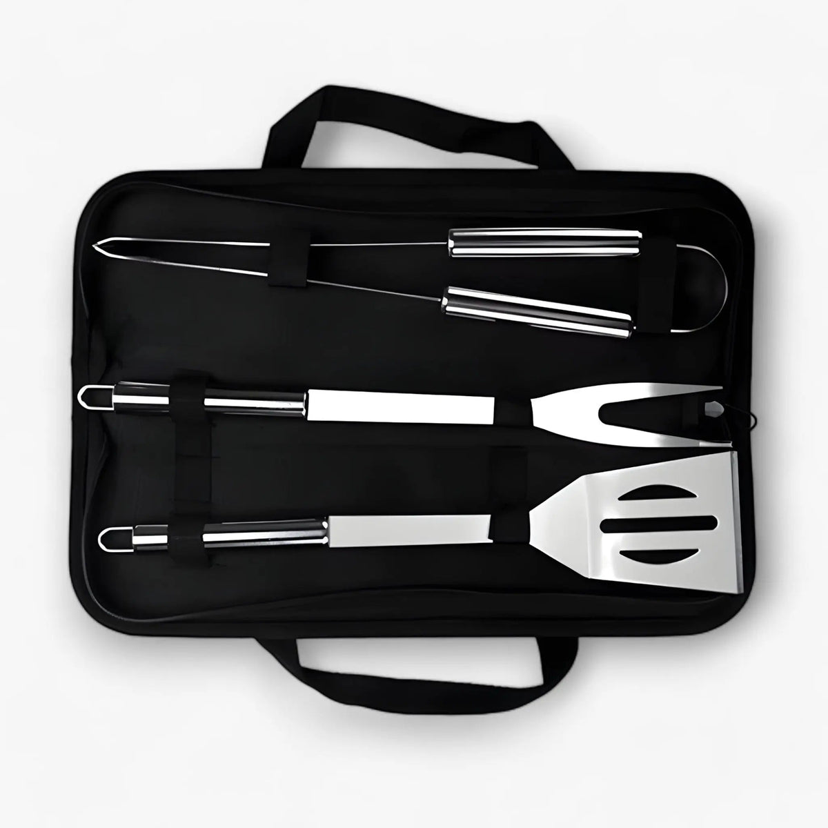 Barbecue Tool Set Stainless Steel Oxford Carry Bag