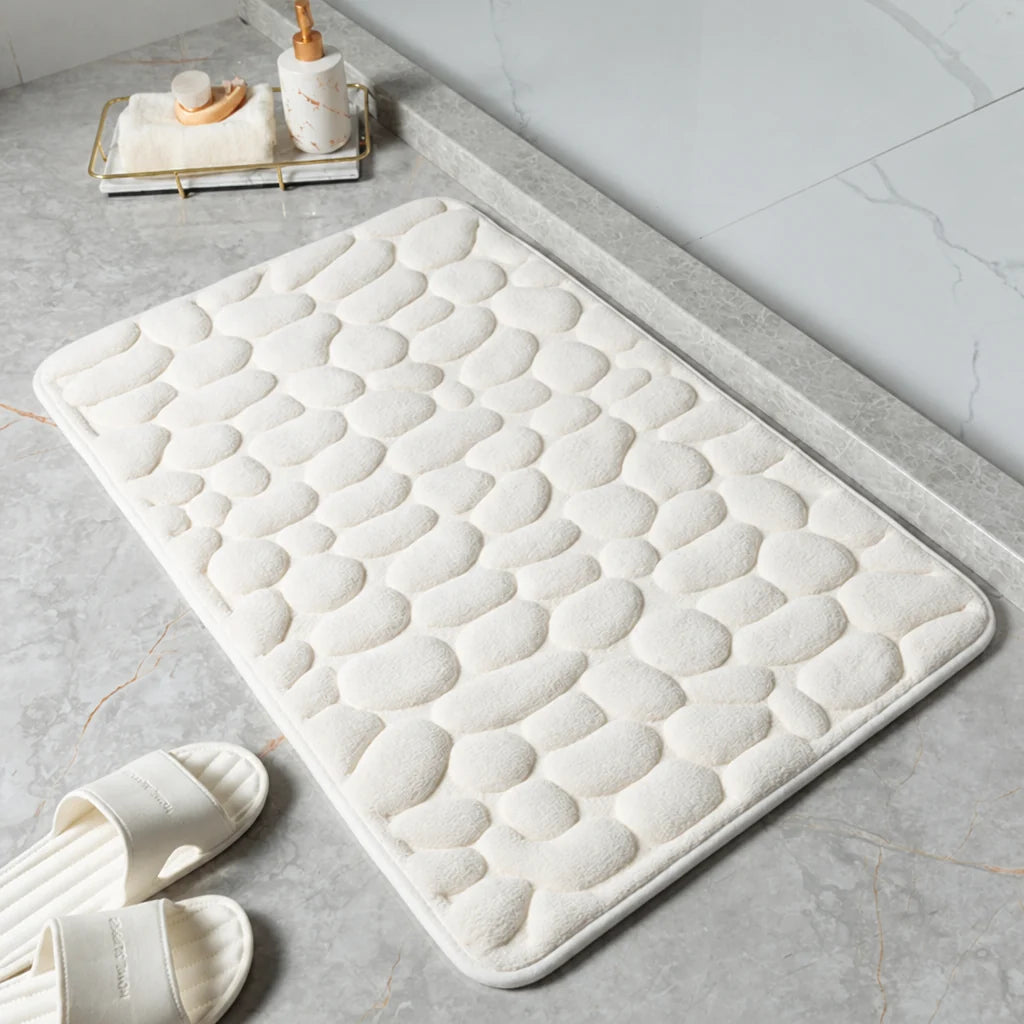 Bath Mat Non-Slip Quick-Dry Cotton Terry