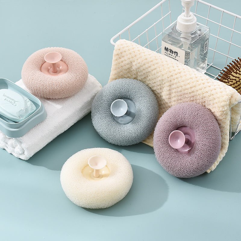 Bath Sponge Set Massaging Textured Gentle For Sensitive Skin