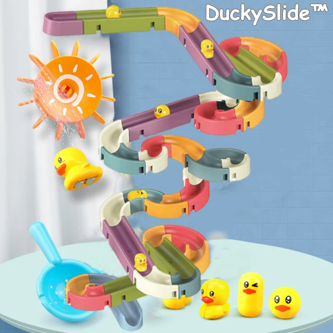 Bath Toy 34-Piece Modular Water Slide