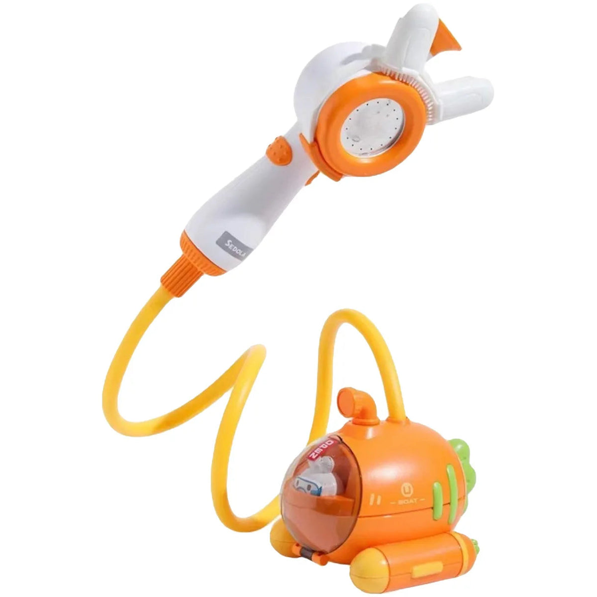 Bath Toy Submarine Gentle Stream Suction Cups