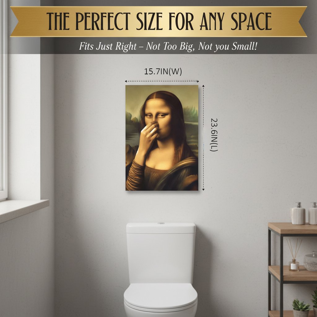 Bathroom Canvas Print Waterproof Pre-Framed Ready To Hang