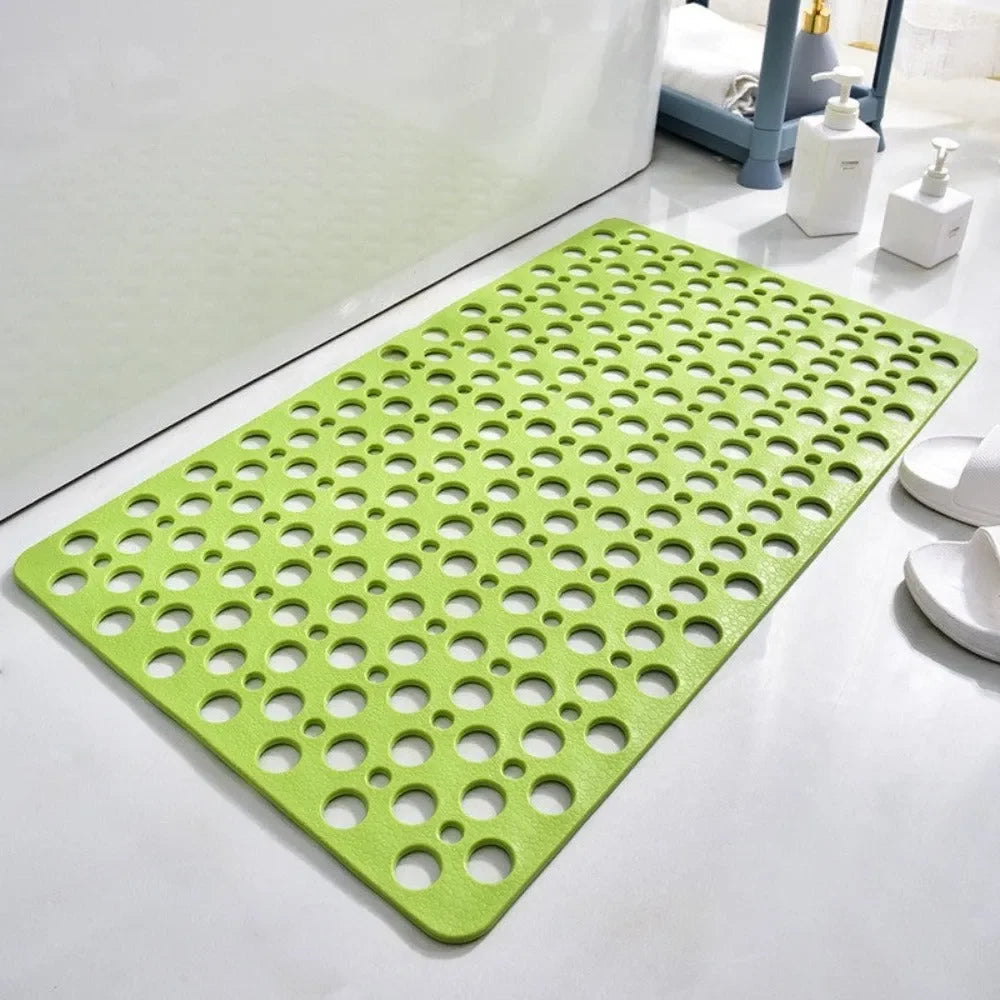 Bathroom Safety Mat Suction Cup Grip & Textured Non-Slip