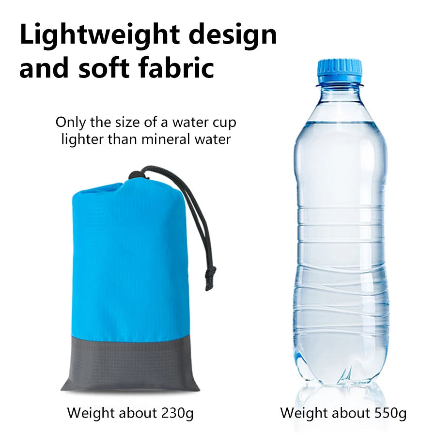 Beach Mat Waterproof & Sand-Free Foldable With Carry Bag